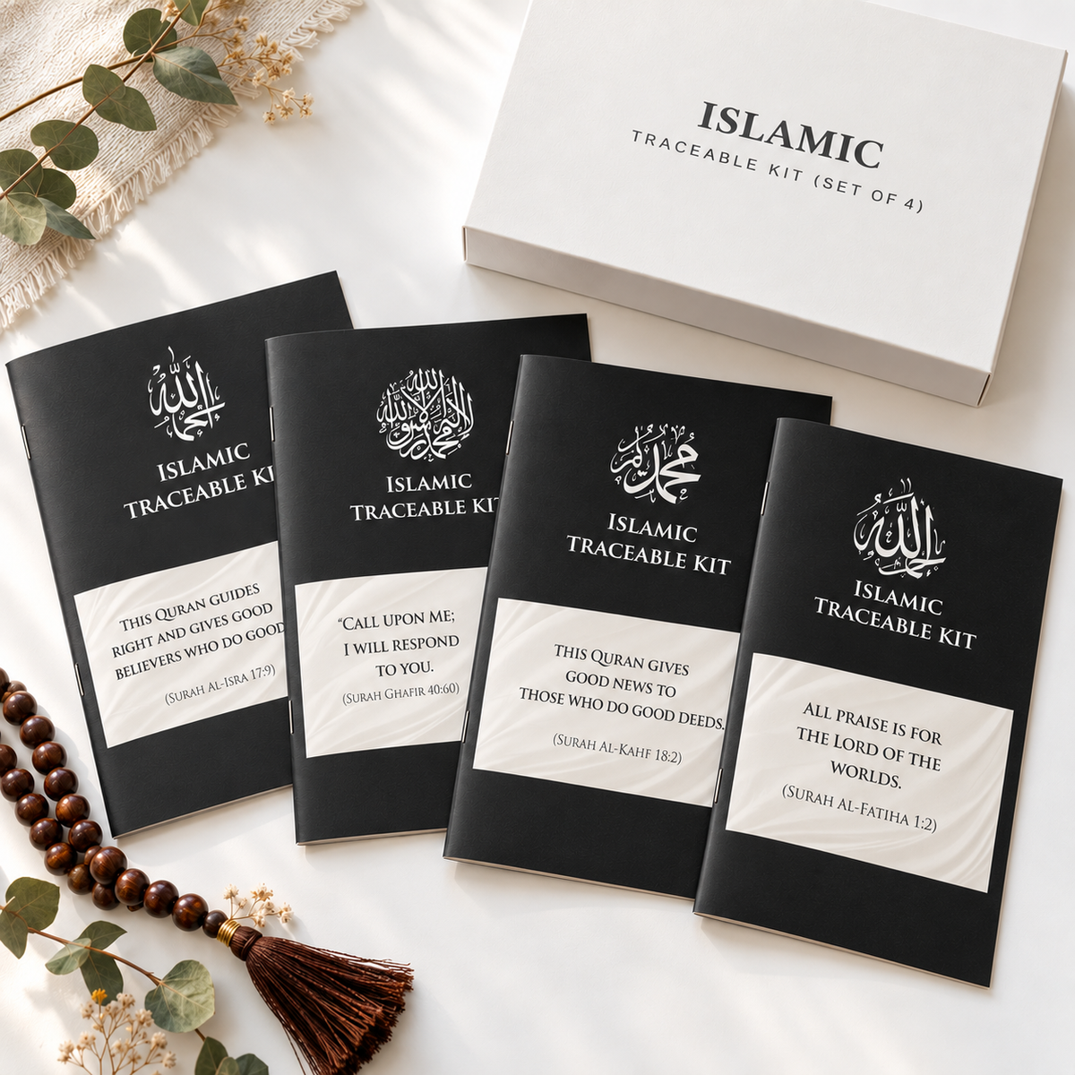 Islamic Traceable Kit (Set of 4 Booklets)