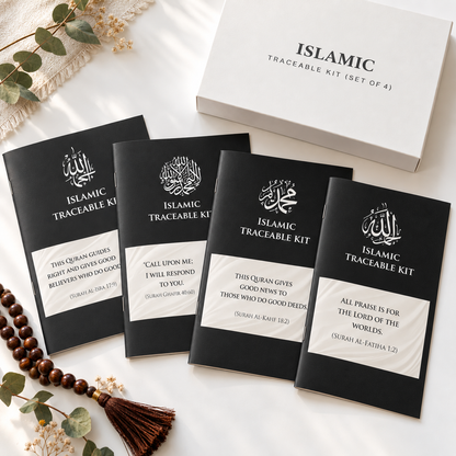 Islamic Traceable Kit (Set of 4 Booklets)
